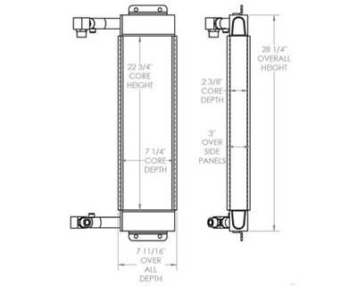 Hyundai Loader Hydraulic Oil Cooler

OE Numbers:
271681
11LG30730