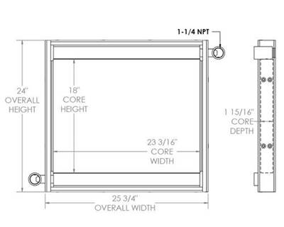 Industrial Oil Cooler