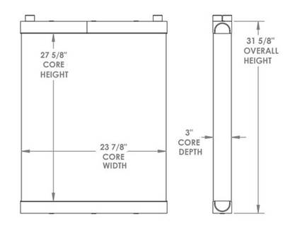 Johnson Sweeper Oil Cooler
