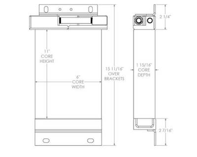 Beuthling Compactor Oil Cooler