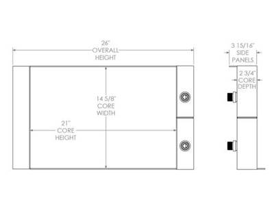 New Holland Tractor Oil Cooler

OE Numbers:
271705
86501247