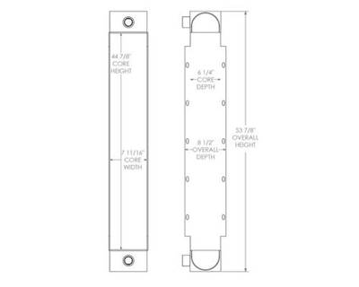 Taylor Forklift Oil Cooler