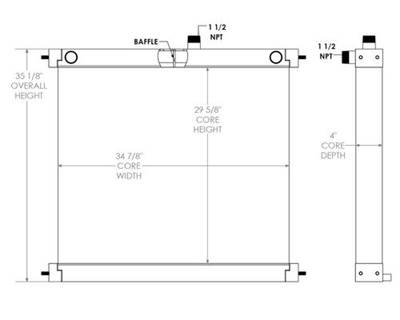 Industrial Oil Cooler