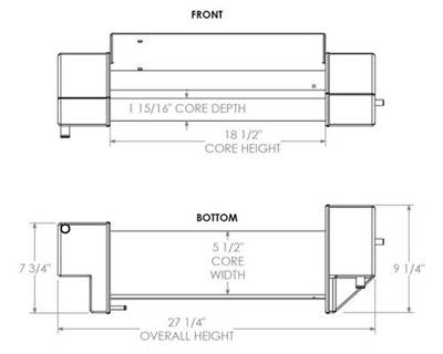 John Deere Tractor Oil Cooler