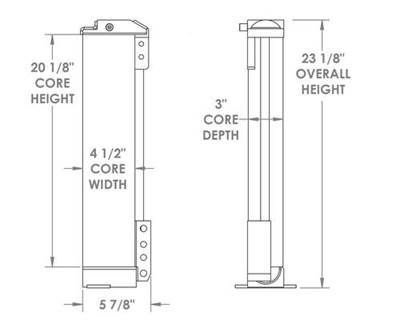 Caterpillar D4 Oil Cooler

OE Numbers:
271748
3H2171