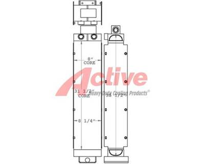 Aebi Schmidt Oil Cooler Snow Blower 271176, 102647A