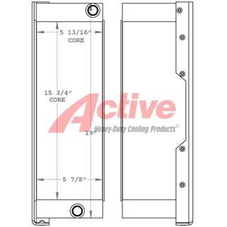Vermeer S725TX Engine Oil Cooler