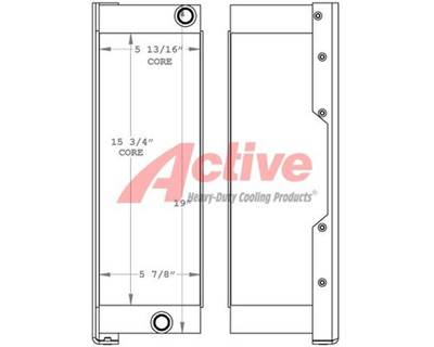 Vermeer S725TX Engine Oil Cooler