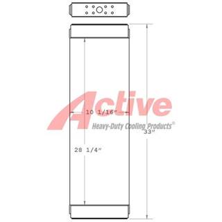 Volvo 4600 Engine Oil Cooler for a Volvo Ce 4600