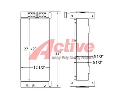 Volvo Engine Oil Cooler for a Volvo Ce