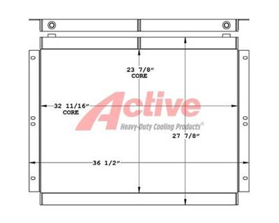 Volvo Engine Oil Cooler for a Volvo 726AVPH Grader