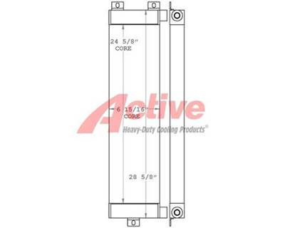 Volvo Engine Oil Cooler for a Volvo G700 Motor Grader