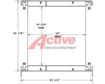 Volvo BL60 Engine Oil Cooler for a Volvo Ce BL60