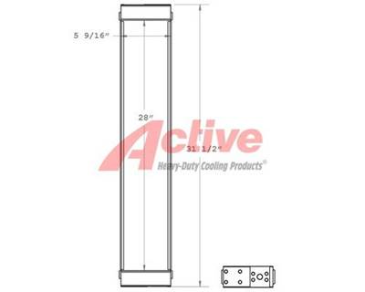 Volvo L50E Engine Oil Cooler for a Volvo Ce L50E
