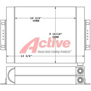 Western Star 4900 Engine Oil Cooler for a Western Star 4900 Series