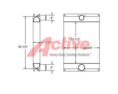 AL-JON Charge Air Cooler (ATAAC) for a Aljon