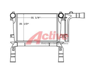 Advance Charge Air Cooler (ATAAC) for a Advance Cement Mixer