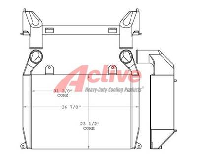 American LaFrance Charge Air Cooler (ATAAC)
