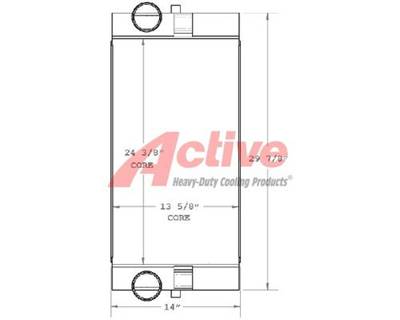 Grove RT880 Charge Air Cooler (ATAAC)