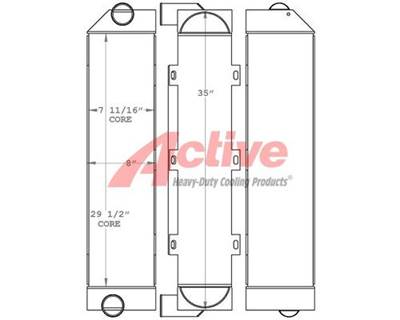 JLG G6-42A Charge Air Cooler (ATAAC)