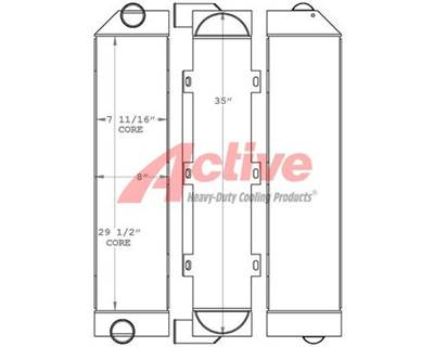 JLG G6-42A Charge Air Cooler (ATAAC)