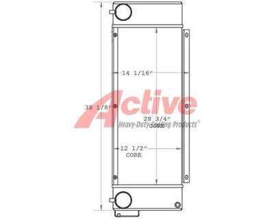 John Deere 6090 Charge Air Cooler (ATAAC)