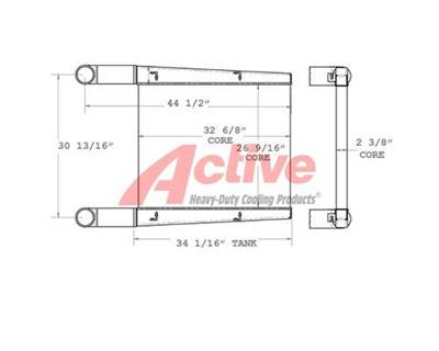 KME Charge Air Cooler (ATAAC) for a Kme FIRE