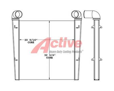 KME Charge Air Cooler (ATAAC) for a Kme Fire Truck