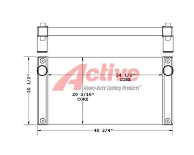 Kawasaki 115 Charge Air Cooler (ATAAC)