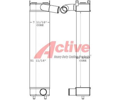 Komatsu D65-18 Charge Air Cooler (ATAAC)