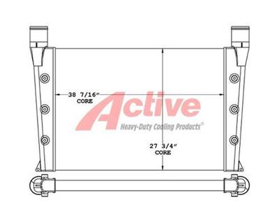 Komatsu HD325 Charge Air Cooler (ATAAC)
