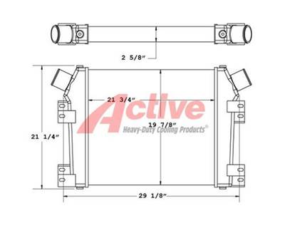 Komatsu PC400LC-7 Charge Air Cooler (ATAAC)