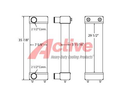 Komatsu WA200-6 Charge Air Cooler (ATAAC)