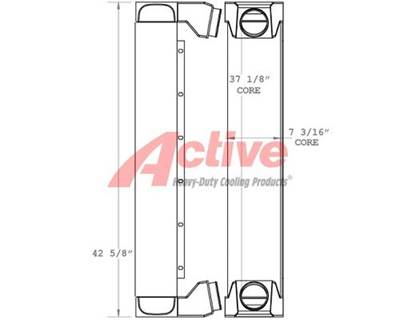 Liebherr 934C Charge Air Cooler (ATAAC)