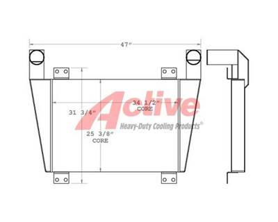 Spartan K2 Cabless Line / Mountain Master Charge Air Cooler (ATAAC)
