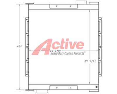 Sullivan-Palatek Charge Air Cooler (ATAAC) for a Sullivan Palatek Aftercooler & Drier skid package