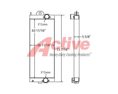 Terex Charge Air Cooler (ATAAC)
