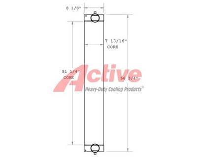 Kleeman Charge Air Cooler 110 ASPHALT PAVER 280265, 280265N, F20008669, 2267147,