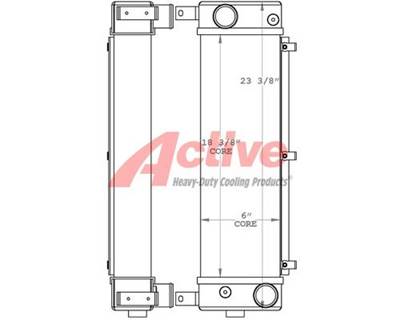 Stewart-Amos Sweeper Charge Air Cooler KEA12-7000 Series 280358, 280358N,