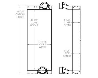 Liebherr Charge Air Cooler

OEM Numbers: 280555
280555N
11831112