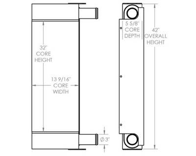 Caterpillar E11 Charge Air Cooler

OE Numbers:
280560
280560N