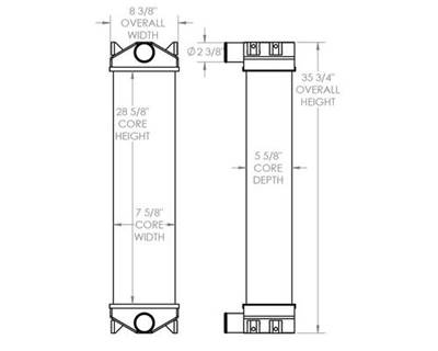 Caterpillar 450E Charge Air Cooler

OE Numbers:
280564
280564N
2783524