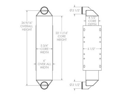 Caterpillar Skidsteer Charge Air Cooler

OE Numbers:
280574
280574N
3453471