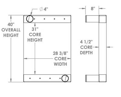 Dewind Charge Air Cooler

OE Numbers:
280601
280601N