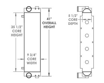 John Deere Charge Air Cooler