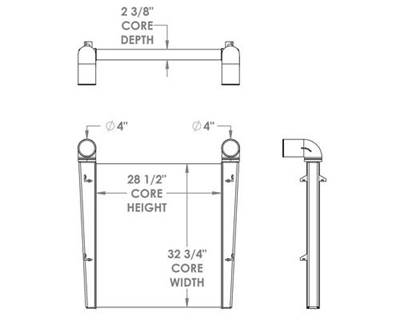  Fire Truck Charge Air Cooler

OE Numbers:
280610
280610N