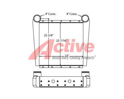 Volvo A35D Charge Air Cooler (ATAAC) for a Volvo Ce A35D