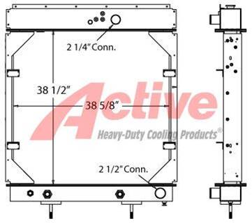 Advance Radiator for a Advance Cement Mixer
