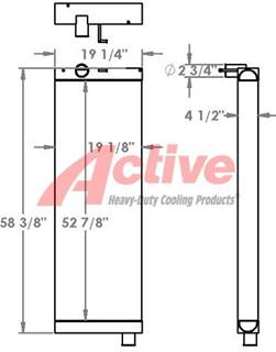 Atlas Copco Radiator