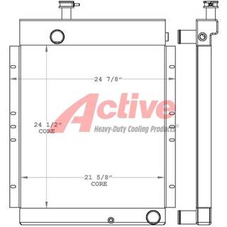 Atlas Copco QAS58JD Radiator